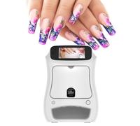 Impresora De Arte De UñAs: PatróN Wifi/Diy, MáQuina De ImpresióN De UñAs MóVil Con Pantalla TáCtil 3D, Robot, Pintura De UñAs En 10 Segundos, MáQuina De Transferencia De ImáGenes Para UñAs