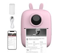 Impresora de bolsillo | Impresora térmica de etiquetas habilitada para de 1000 mAh - Máquina de etiquetas y máquina de calcomanías, impresora inalámbrica pequeña portátil para diarios, notas