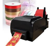 Impresora de cinta de raso, impresora de cinta digital de 1/2/4 filas, 150 mm/s, impresora de etiquetas, máquina de impresión con estampado de láminas, ancho ajustable, compatible con más de 50 idioma