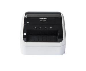 Impresora de Etiquetas Brother QL-1100C/ Térmica/ Ancho etiqueta 103mm/ USB/ Blanca y Negra
