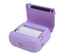 Impresora de Etiquetas, Impresora térmica portátil BT de 203 PPP, impresoras de Etiquetas con 1 Rollo de Papel, Mini Impresora, Impresora sin Tinta para Fotos, facturas, gráficos