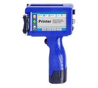 Impresora de etiquetas profesional de mano con pantalla táctil portátil de 4,3 pulgadas, para precios, logos, bares, códigos, gráficos, fechas