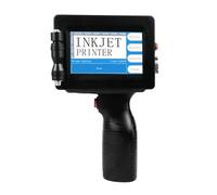 Impresora de inyección de tinta con número de lote, codificador de fecha de impresión manual en varios idiomas, 12,7 Mm, caja de embalaje de cartón, impresora de inyección de tinta para texto, código