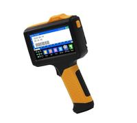 Impresora de inyección de tinta de mano 12.7 mm Impresora de inyección de tinta térmica portátil para texto QR Bar Código de barras Fecha de codificación Máquina de codificación ,para etiqueta de fech