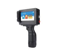 Impresora de inyección de tinta de mano 12.7mm 18 idiomas Handheld Inkjet Printe rqr Bar Batter Código Fecha Número Logotipo Fecha de caducidad Etiqueta Portable Jet InkJet Impresora Impresión rápida