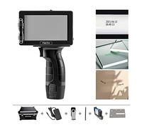 Impresora de inyección de tinta de mano Impresora de inyección de tinta portátil de 25.4mm QR Bar Batch Code Fecha Número Logotipo Fecha de caducidad Etiqueta de la marca de tinta térmica de mano No e