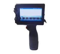 Impresora de inyección de tinta portátil de 12,7 mm, impresora de pistola de mano, fecha de caducidad, código de barras, etiquetado por lotes, impresora de inyección de tinta Impresión multiformato