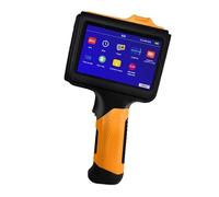 Impresora de inyección de tinta portátil de 12,7 mm, multilingüe, de secado rápido, tinta no cifrada for texto, código QR, número de lote y fecha. para texto, código de barras, fecha, hora, etc.(Print