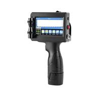 Impresora de inyección de tinta portátil de 12,7mm, código de barras QR, número de lote, logotipo, fecha de caducidad, impresora de etiquetas, 25 idiomas, no cifrado Impresión multiformato(No Cartridg