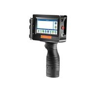 Impresora de inyección de tinta portátil de 12,7mm, pantalla táctil inteligente de 4,3 pulgadas for plástico, caja de cartón metálico, código de barras, fecha del logotipo Secado rápido para etiquetad