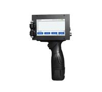 Impresora de inyección de tinta portátil, impresora de códigos por lotes con logotipo, máquina de impresión portátil, Mini codificador, impresora de chorro manual con tinta Impresión multiformato