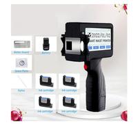 impresora de inyección de tinta portátil, Máquina de codificación de mano inteligente de 12,7 mm, etiqueta de logotipo de tapa de botella que empaqueta una pequeña impresora de inyección de tinta port