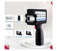 Impresora de inyección de tinta portátil, Máquina de codificación de mano inteligente de 12,7 mm, etiqueta de logotipo de tapa de botella que empaqueta una pequeña impresora de inyección de tinta port