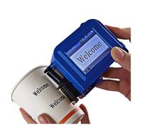 Impresora De InyeccióN De Tinta PortáTil, Mini impresora de inyección de tinta a color de mano personalizada Código QR Impresora de inyección de tinta inteligente Gafas de plástico ImpresióN Inteligen