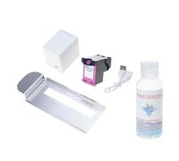 Impresora de inyección de tinta portátil para alimentos y café con leche, impresión artística en pan, café, postre, decorador, impresión en color/negro, impresora recargable por USB