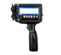 Impresora de inyección de tinta térmica 1760PLUS-2 de 12,7 mm for cables de tuberías, portátil, con texto, código de barras QR, número de lote, codificador de etiquetas y logotipos. Secado rápido para