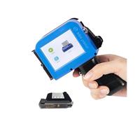 Impresora de inyección de tinta térmica, dispositivo portátil de mano con pantalla táctil de 12,7mm, código de barras QR, fecha, logotipo, etiqueta de caducidad, en varios idiomas Impresión multiforma
