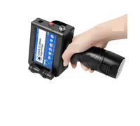 Impresora de inyección de tinta térmica portátil, 27 idiomas, 25,4 mm de altura de impresión, 1 pulgada, fecha de caducidad, logotipo, codificación de etiquetas Secado rápido para etiquetado y codific