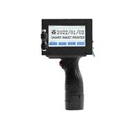 Impresora de mano, Máquina de codificación portátil de 12,7 mm, etiqueta con logotipo de tapa de botella, pequeña impresora de inyección de tinta portátil para máquina de codificación de impresora de