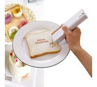 Impresora de mano para decoración de alimentos, bolígrafo de impresión de alimentos de mano, impresora de inyección de tinta comestible, función de memoria, tipo C, conexión Bluetooth, marrón máquina