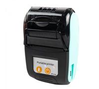Impresora de recibos Bluetooth de 58 mm, mini impresora de recibos POS inalámbrica