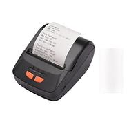 Impresora de recibos Impresora térmica móvil portátil de 58 mm Impresora inalámbrica BT Mini Bill Ticket Impresión Compatible con Android iOS Windows con rollos de papel térmico de 11 piezas for resta