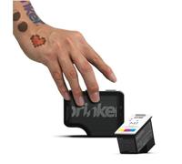 Impresora de tatuajes temporales Prinker M Color, tatuajes personalizados en segundos, resistente al agua y lavable con jabón, compatible con Android e iOS, tinta cosmética de color incluida.