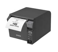 Impresora de Tickets Epson TM-T70II/ Térmica/ Ancho papel 80mm/ USB-RS232/ Negra