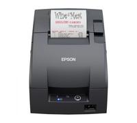 Impresora de Tickets Epson TM-U220IIB/ Ancho papel 76mm/ USB/ Negra