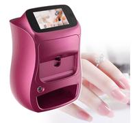 Impresora De UñAs 3D Personalizable, Claridad De ImpresióN De 1200 Ppp, Control De Pantalla TáCtil, ImpresióN Y Llanto, Para Estudio De UñAs/Amantes De Las UñAs/Manicurista
