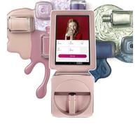 Impresora de uñas con Alta claridad, Pantalla táctil LED, Velocidad de Pintura de 35 Segundos, Ideal para Amantes de Las uñas, Color Oro Rosa.