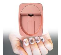 Impresora de uñas Ligera, impresión Ajustable de Imagen, Texto y Forma. Máquina de impresión de uñas de sobremesa Que Imprime en 30 Segundos. Oro Rosa.