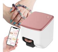 Impresora de uñas, máquina portátil de pintura y secado de uñas, detección inteligente de forma de uñas, más de 1000 diseños para manicuras personalizadas en casa