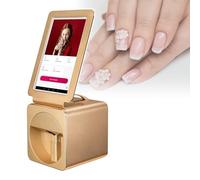 Impresora De UñAs Para Salones De Belleza, Compatible Con ImpresióN De Texto/Fotos/Patrones, Impresora De UñAs Con Control De Pantalla TáCtil De 10,1 Pulgadas, Para UñAs Caseras De NiñAs