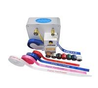 Impresora digital de cinta para papel satinado, estampado en caliente y láminas, alta resolución de 300 ppp, impresión ancha de 10-40 mm, compatible con Windows