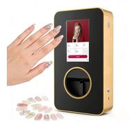 Impresora Digital de uñas para Arte de Bricolaje, Impresora de uñas Inteligente automática 3D, Impresora Digital 3D para Arte de uñas, con Pantalla táctil, para Uso doméstico y Estudios de uñas