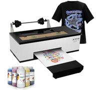 Impresora DTF A31 de Transferencia con Cabeza de Impresión L1800 - para Camisetas, Sudaderas con Capucha y Otros Textiles - Película A3