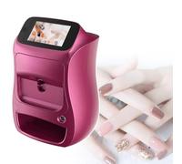 Impresora EléCtrica Para DecoracióN De UñAs Con Pantalla TáCtil, MáQuina AutomáTica Para Pintar UñAs, Compatible Con Wifi/Pintura En 10 Segundos, Para UñAs DoméSticas De NiñAs