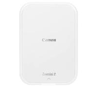 Impresora fotográfica color portátil Canon Zoemini 2 blanca + ZP-2030, 5x7,6cm, 20 hojas