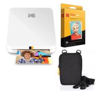 KODAK Impresora fotográfica móvil instantánea Step Slim - Kit: 20 Paquetes de Papel Zink, Estuche