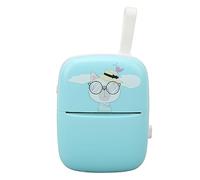 Impresora Inalámbrica, Mini Impresora de Conexión Rápida para la Oficina de la Escuela en Casa (Blue)