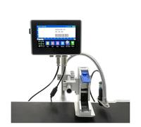 Impresora industrial en línea 130Plus de 0,5/1 pulgadas sin tinta, pantalla de 4,3 pulgadas, código de barras QR, número de lote, logotipo, fecha, etiqueta. Impresión multiformato(12.7mm without ink)