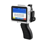 Impresora Inkjet, Impresora de inyección de tinta portátil de 12,7 mm sin cifrar for fecha de caducidad, código de barras, números de lote e impresión de logotipos