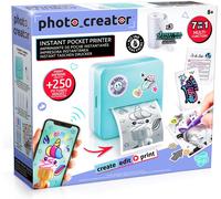 Impresora instantánea de bolsillo Photo Creator con impresión térmica, azul - Canal Toys