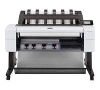Impresora Inyección de tinta Ethernet HP Designjet T1600dr con doble rollo y seguridad avanzada