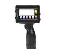 Impresora manual de inyección de tinta, Máquina de codificación portátil inteligente Máquina de codificación pequeña Caja de embalaje de bolsas tejidas Máquina de codificación inteligente Impresora pa
