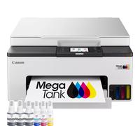 Multifunción Recargable Canon MAXIFY GX1051 MegaTank WiFi/ Dúplex/ Blanca