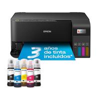 Impresora multifunción EcoTank ET-2830 A4 con depósito de tinta, conexión Wi-Fi y hasta 3 años de tinta incluida