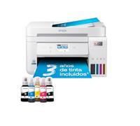 Epson Impresora multifunción EcoTank ET-4856 A4 WiFi (4 en 1) Blanca