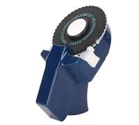 Impresora para Hacer Etiquetas, Impresora de Etiquetas en Relieve ABS Resistente de Fácil Operación con Cintas para Bricolaje (Azul Oscuro)